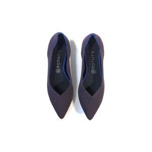 ROTHY'S Womens Size 11 The Point Flats Port Purple Flats